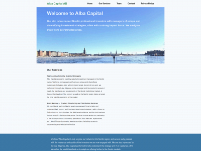 albacapital.se snapshot