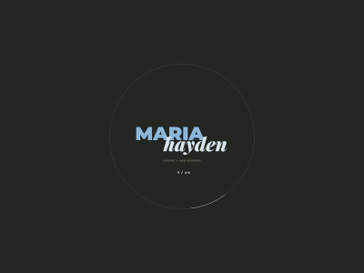 mariahaydenportfolio.com snapshot