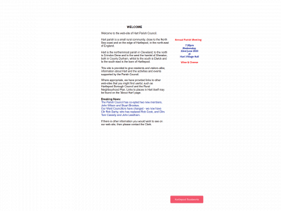 hartparish.org snapshot