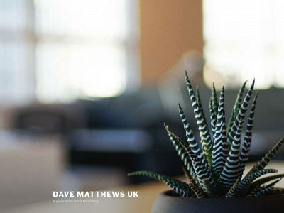 davidmatthews.net snapshot
