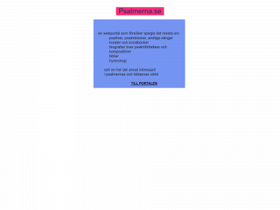 psalmerna.se snapshot
