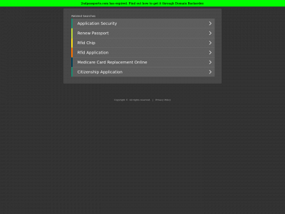 2ndpassports.com snapshot