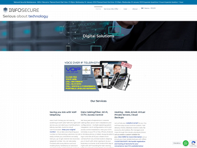 infosecure.co.za snapshot