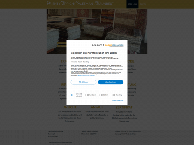 orientteppich-saleeman.de snapshot