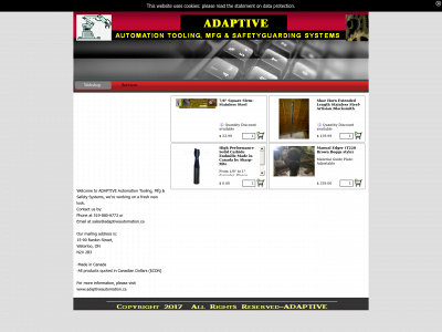 adaptiveautomationonlinesales.ca snapshot