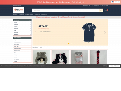 kidzmax.com snapshot