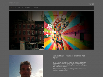www.streetartalley.com snapshot