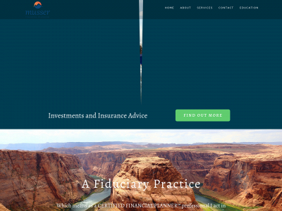 musserfinancialplanning.com snapshot