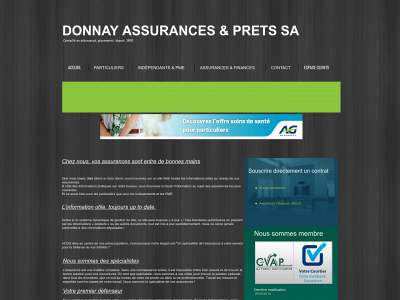 donnaysa.be snapshot