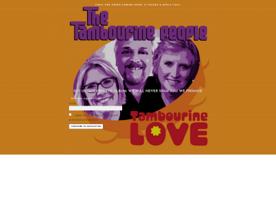 thetambourinepeople.com snapshot