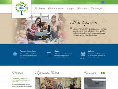 lefablier.org snapshot