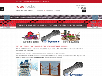 ropelocker.co.uk snapshot