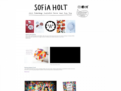sofiaholt.com snapshot