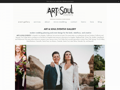 artandsouleventsla.com snapshot