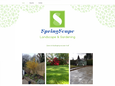 springscape.co.uk snapshot