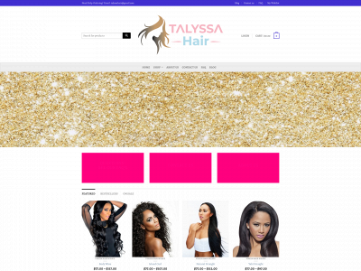talyssahair.com snapshot