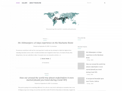 thetravelyne.com snapshot