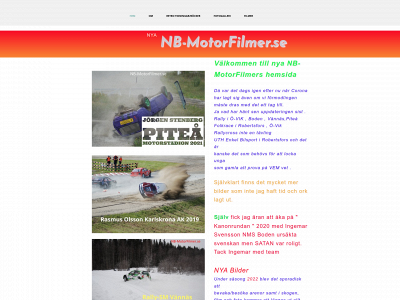 nbmotorfilmer.se snapshot