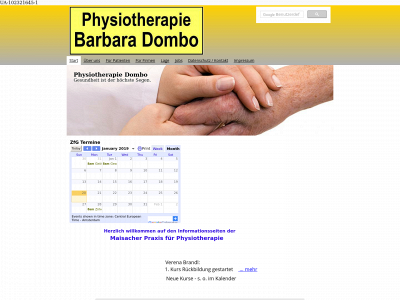 physiotherapie-dombo.de snapshot