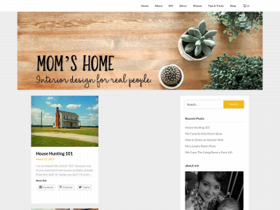 moms-home.com snapshot