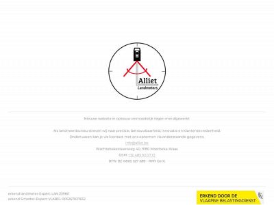 www.alliet.be snapshot