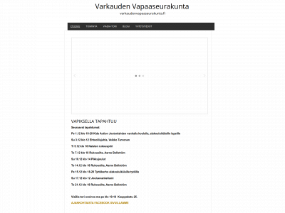 varkaudenvapaaseurakunta.fi snapshot