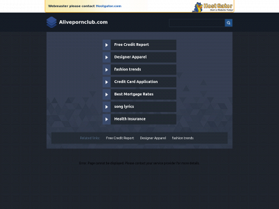alivepornclub.com snapshot