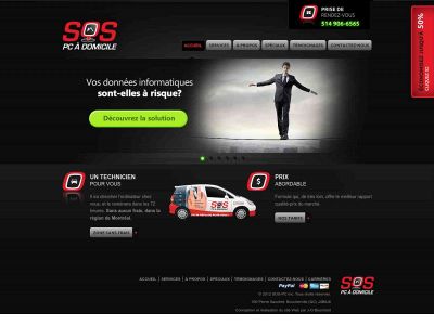 sospcadomicile.com snapshot