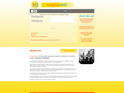 sanguinearts.org.uk snapshot