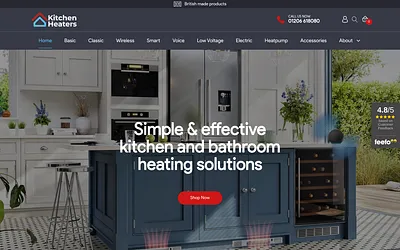 kitchenheaters.co.uk snapshot