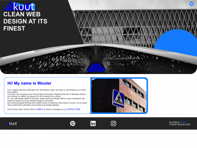 akuutweb.be snapshot