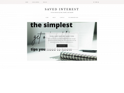 savedinterest.com snapshot