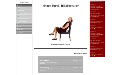 kirstenmoerck.com snapshot