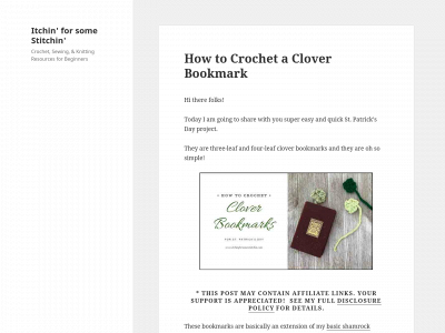 itchinforsomestitchin.com snapshot