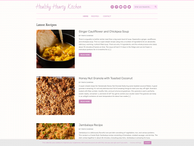 healthyheartykitchen.com snapshot