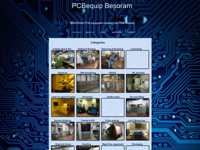 pcbequip.com snapshot