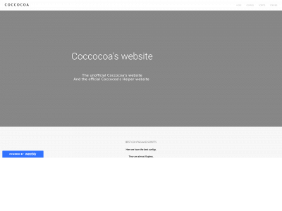 coccocoa.weebly.com snapshot