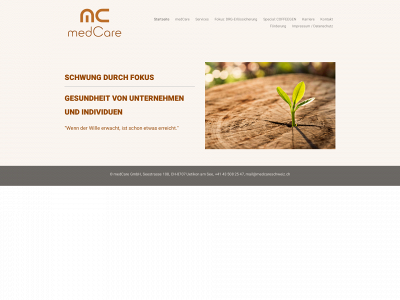 medcareschweiz.ch snapshot
