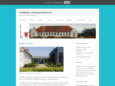 hvidebaek-arkiv.dk snapshot