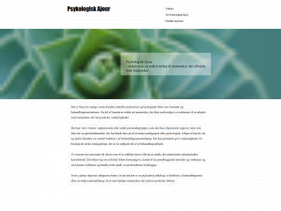 psykologiskajour.dk snapshot