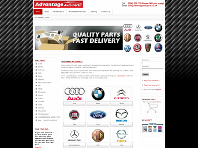advantageautoparts.co.uk snapshot