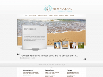 newhollandmennonite.com snapshot