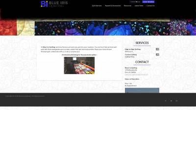 blueirisquilting.com snapshot