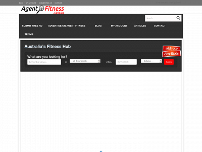 agentfitness.com.au snapshot