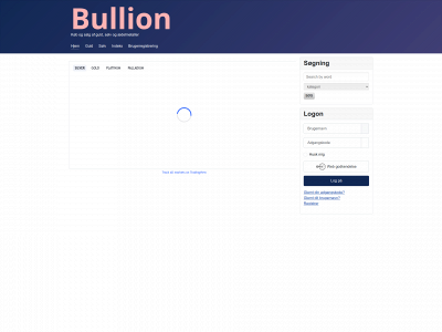 bullion.dk snapshot
