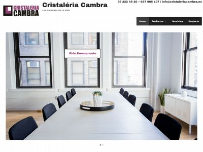 cristaleriacambra.es snapshot