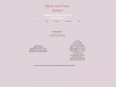 blackandfawn.se snapshot