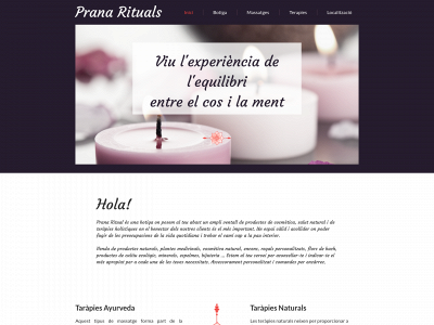 pranarituals.com snapshot