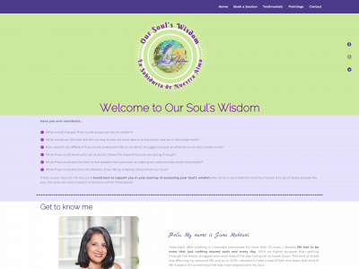 oursoulswisdom.com snapshot