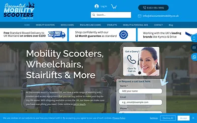 discountedmobility.co.uk snapshot